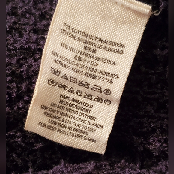 Free People Oversized Cardigan Size S Blue - Picture 6 of 7